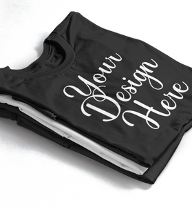 Custom Graphic T-Shirt (Print Your Logo or Design) – Front Print