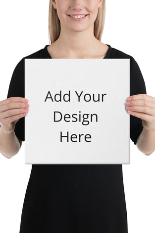 Add Your Design Here Canvas