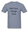 Add Your Design Here Dyed T-Shirt - blue