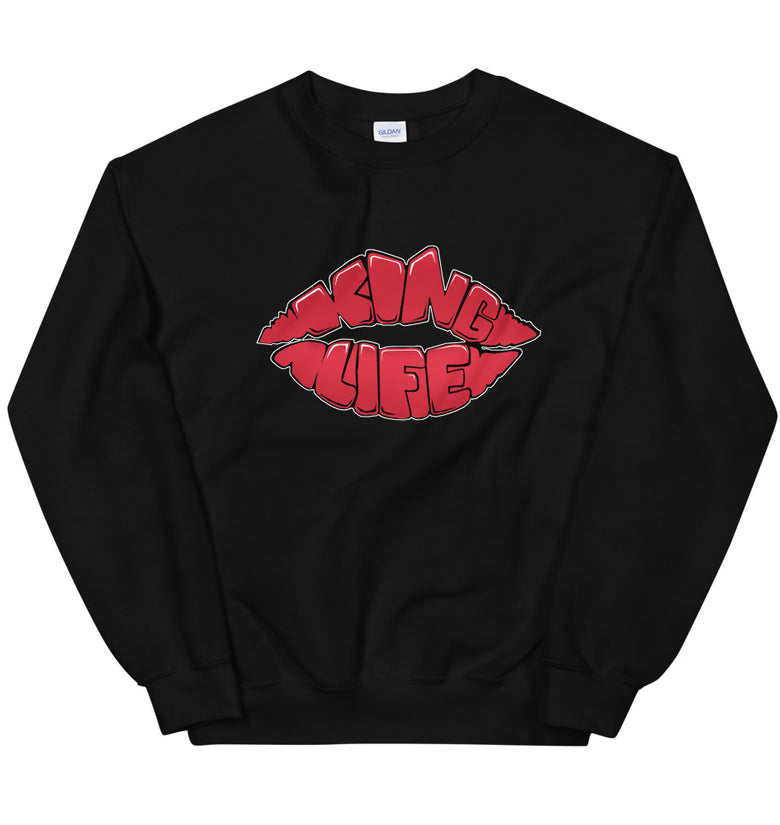 King Life Lips Sweatshirt