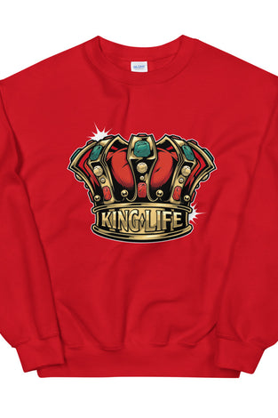 King Life Golden Crown Sweatshirt