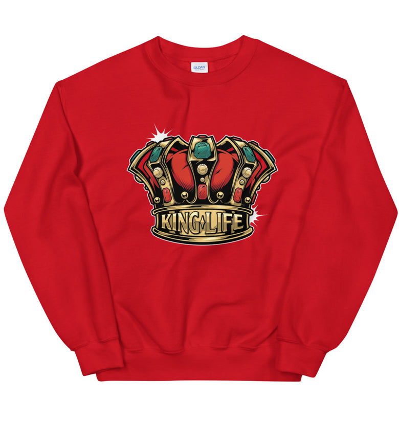 King Life Golden Crown Sweatshirt