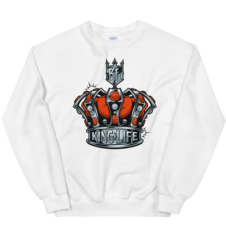 King Crown Old English Logo Kids Sweatshirt