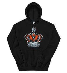 King Life Silver Crown Hoodie
