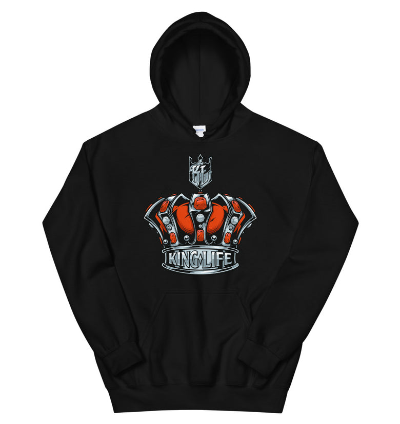 King Life Silver Crown Hoodie