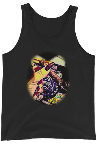 Blunt Female Oval Fade Tank Top